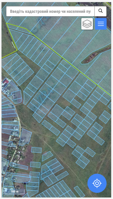 Land plot cadastral division