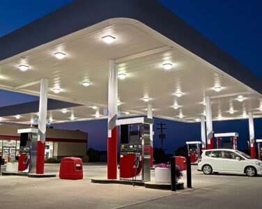 Putting a gas station into operation