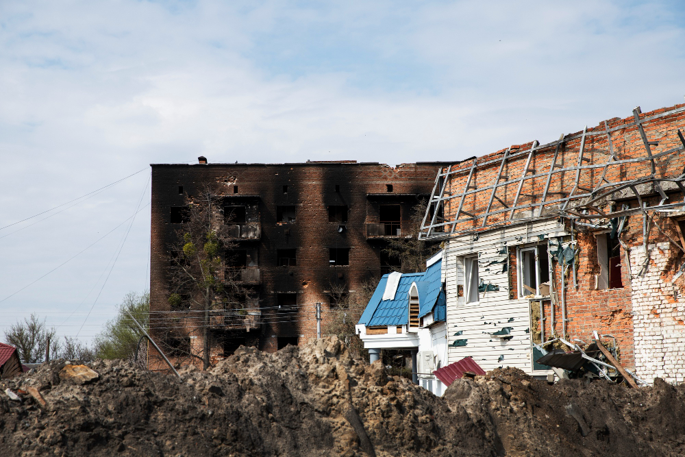 Inspection of Destroyed Real Estate in Chernihiv: Damage Diagnostics in a Border City Environment